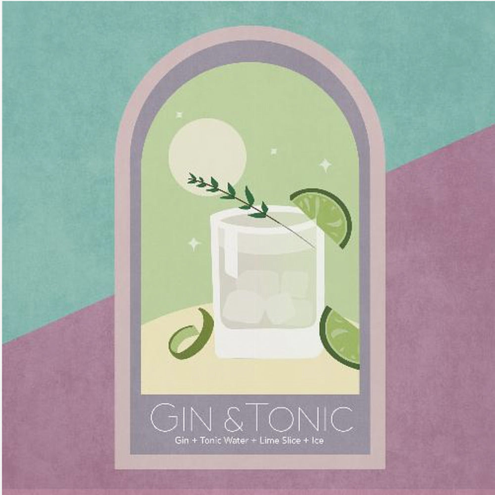Chic Gin Twilight | Canvas