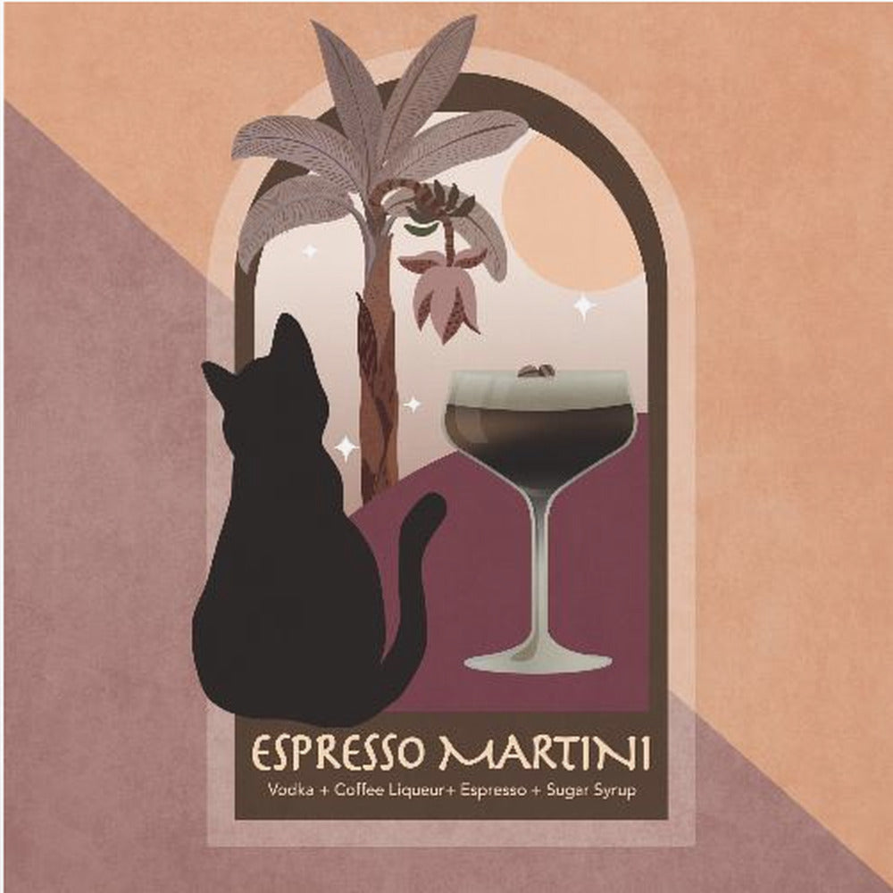 Moonlit Espresso | Poster