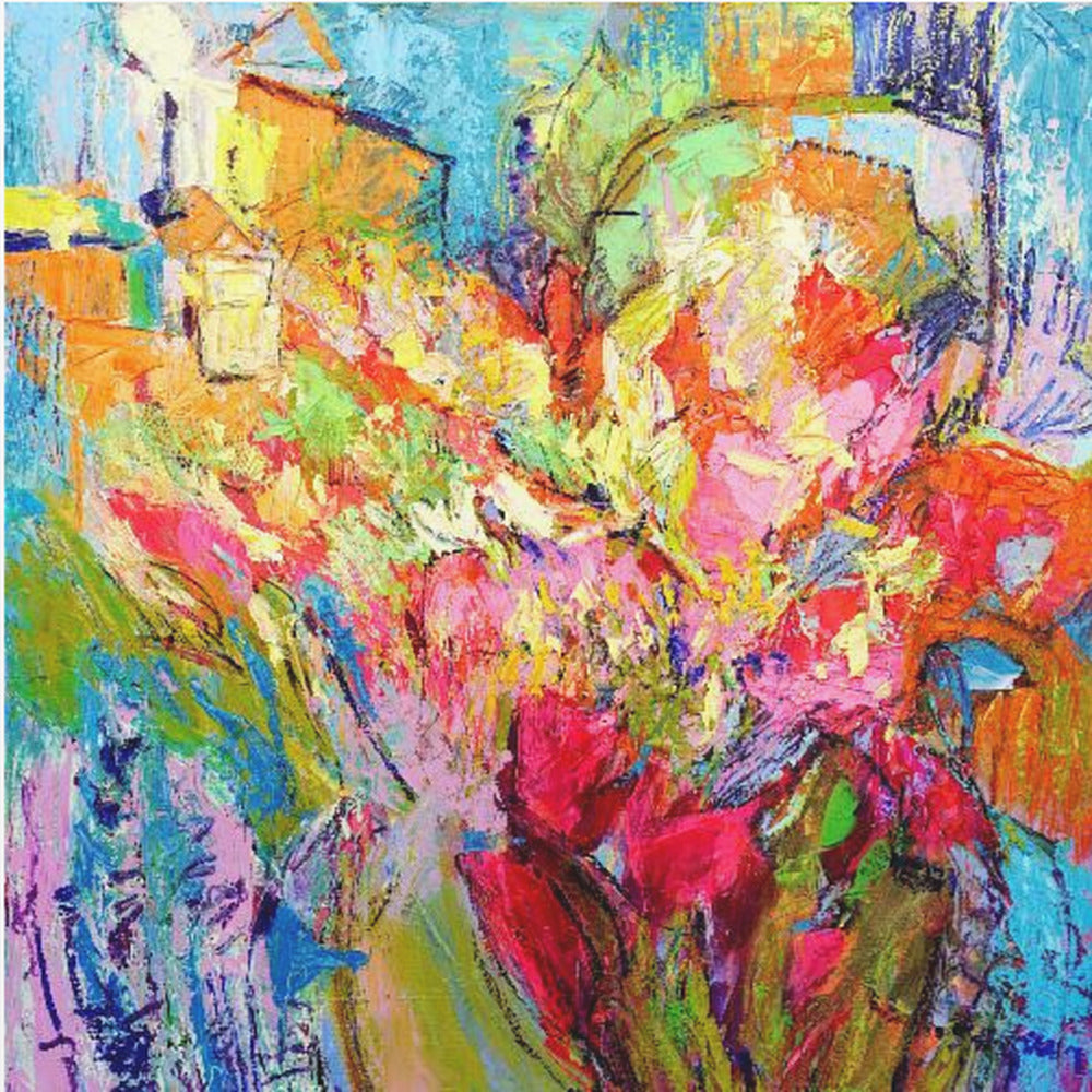 Brilliant Bloom Scape | Canvas