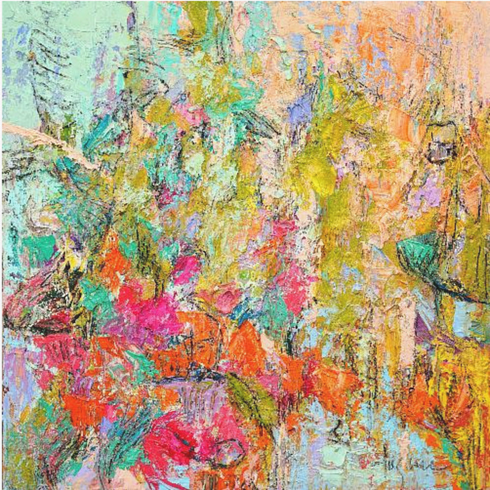 Expressionist Colorful Abstract | Canvas
