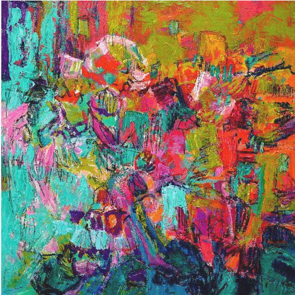 Ethereal Blossom Glow | Canvas