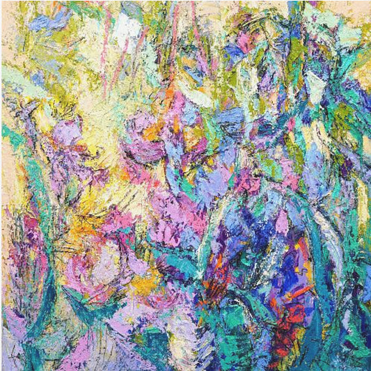 Expressionist Colorful Abstract | Canvas