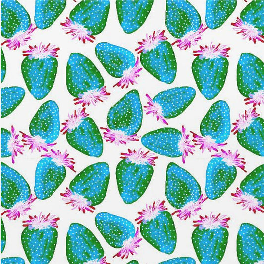 Teal Green Strawberries Fruit | Canvas
