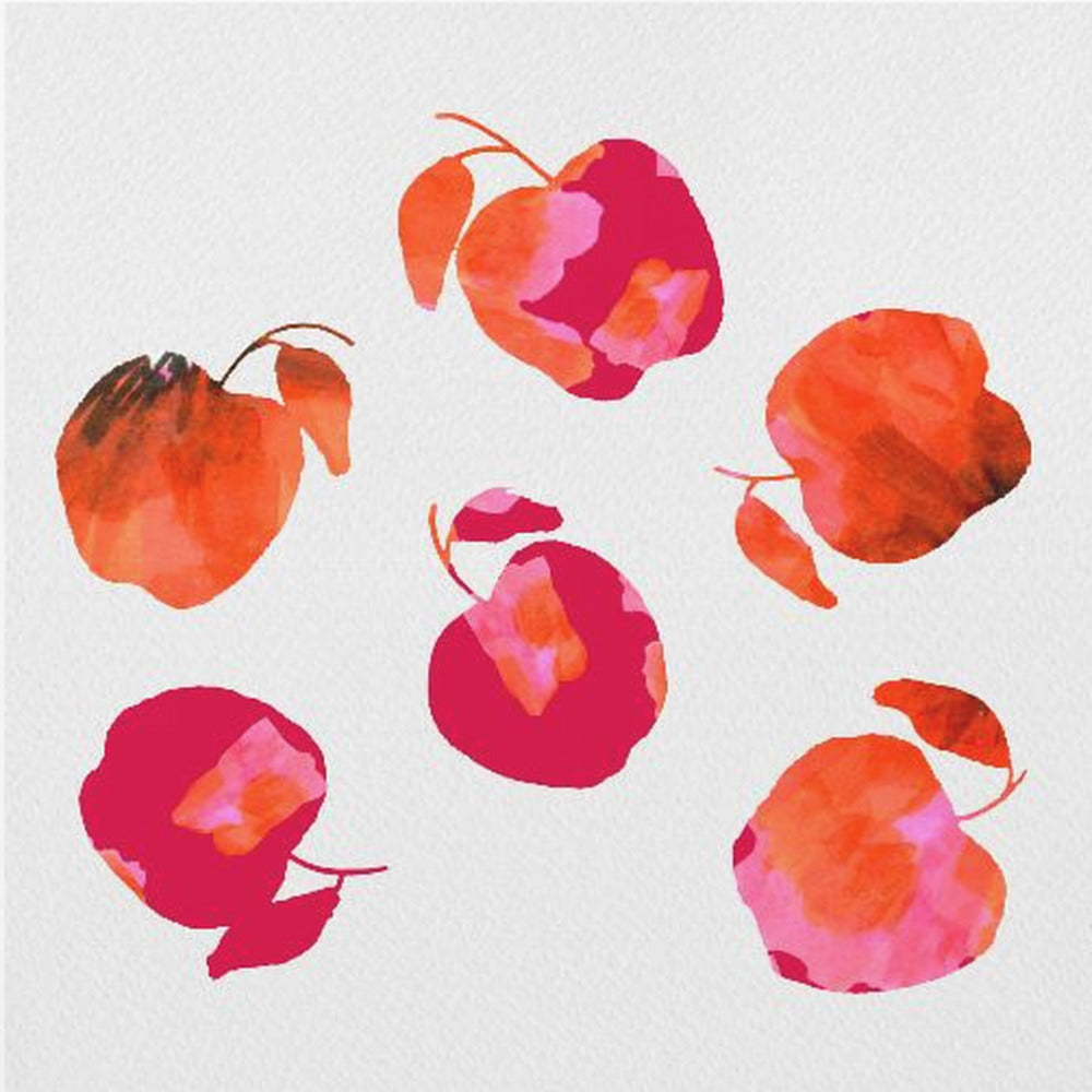 Apple  Chiffon Pink Orange | Poster