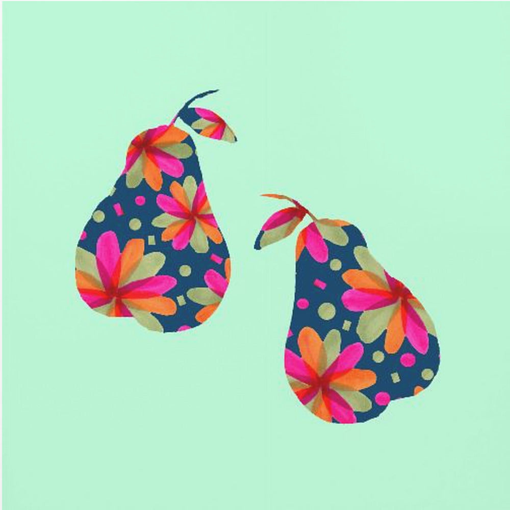 Pears In Pattern Art Print | Poster