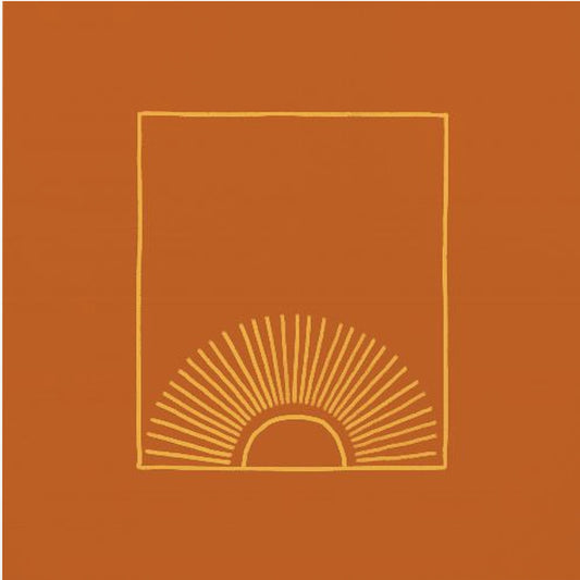 Caramel Minimal Sun | Canvas