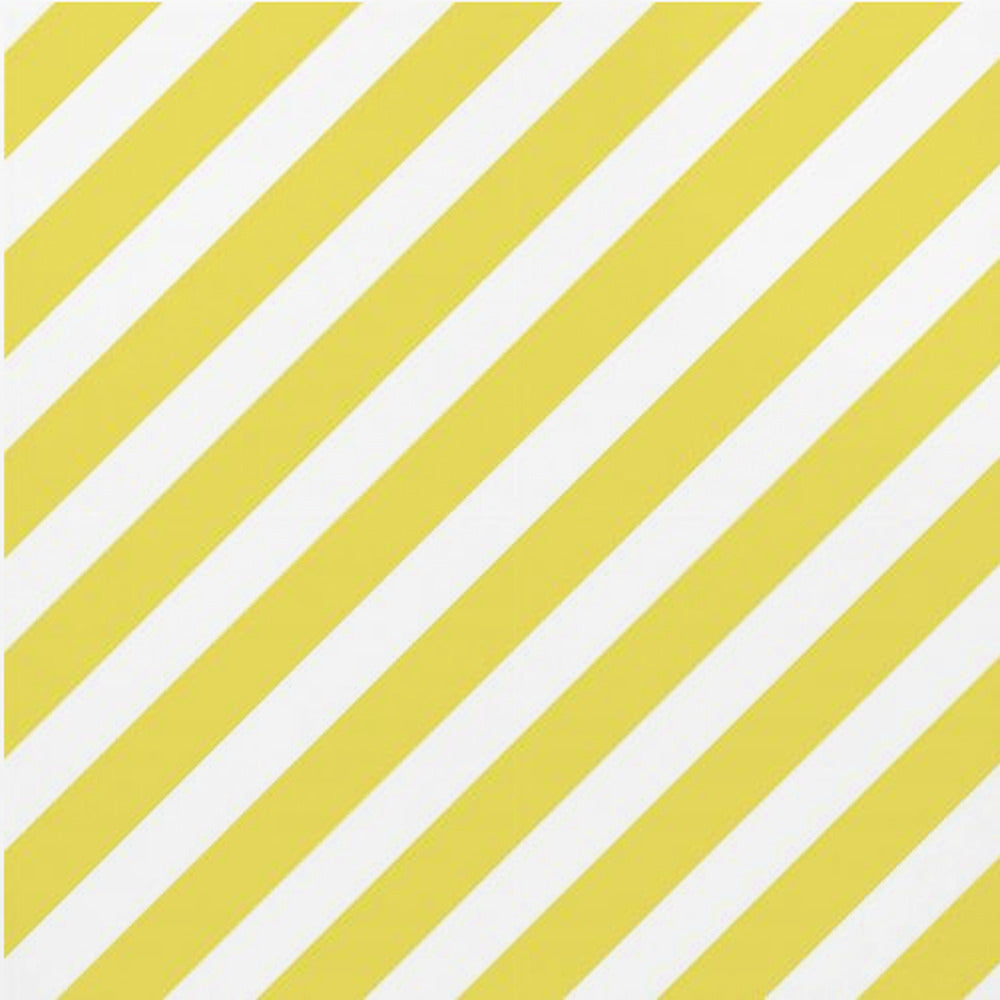 Yellow and White Stripes | Poster