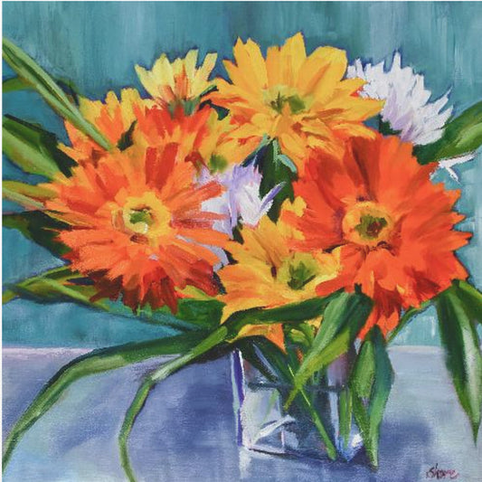 Flowers In Vase | Canvas