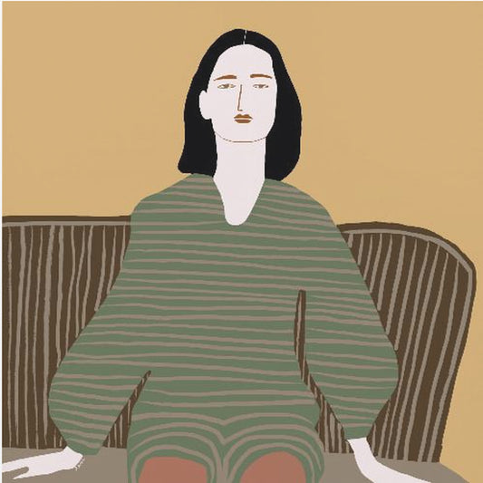 Seated woman | Canvas