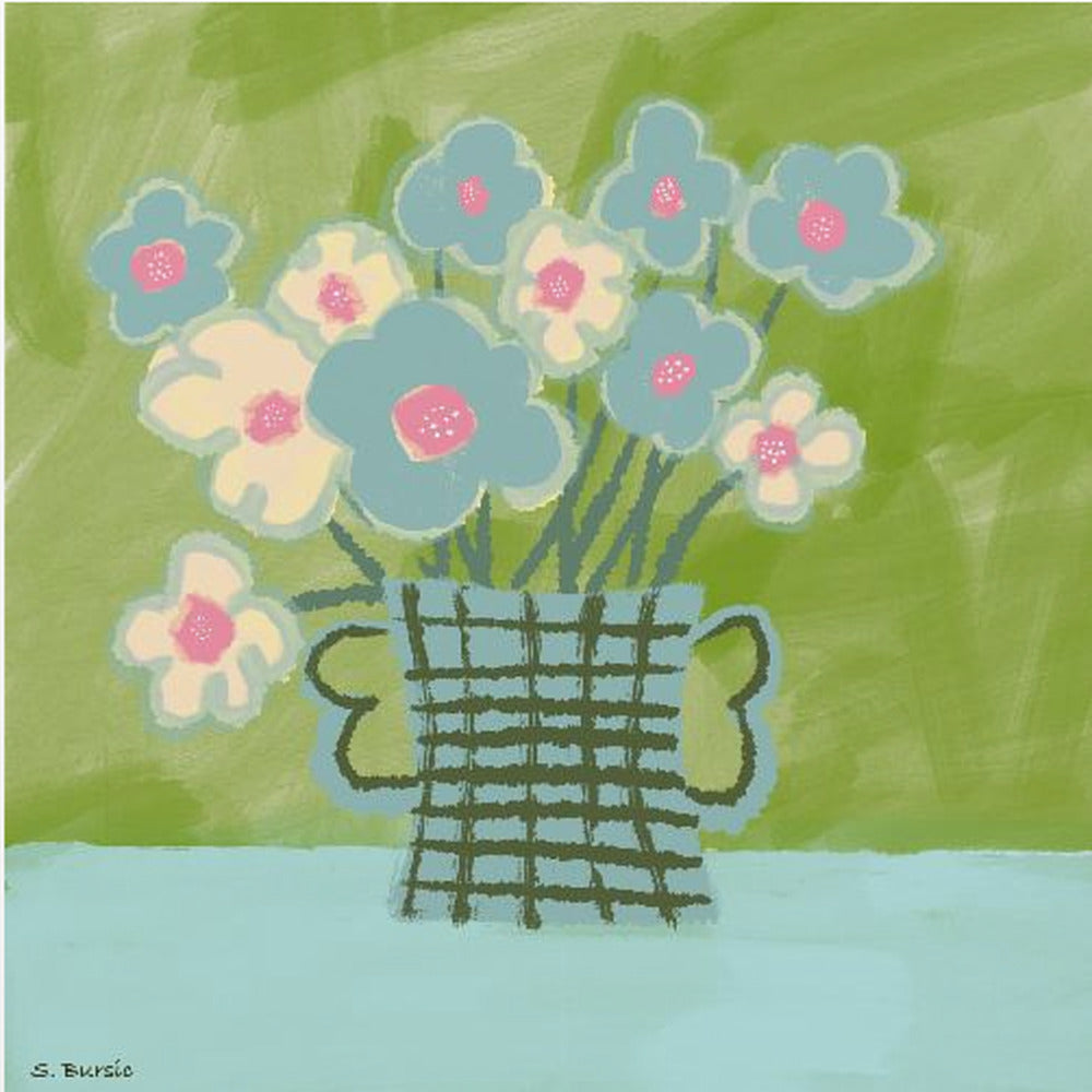 Blue flowers | Canvas