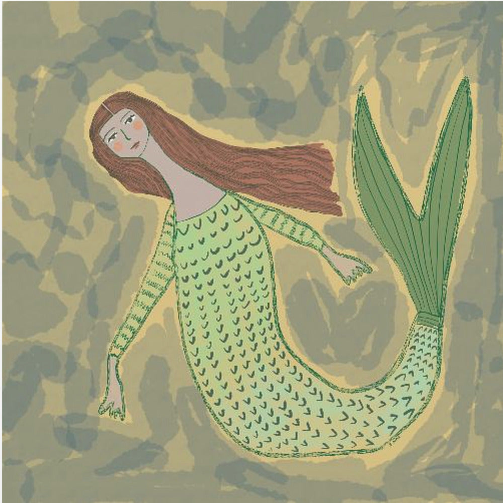 Mermaid green | Poster