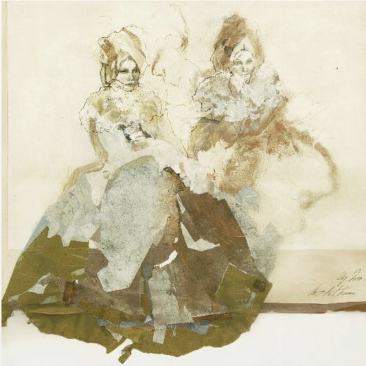 Delicate Lines And Textured Layers | Canvas