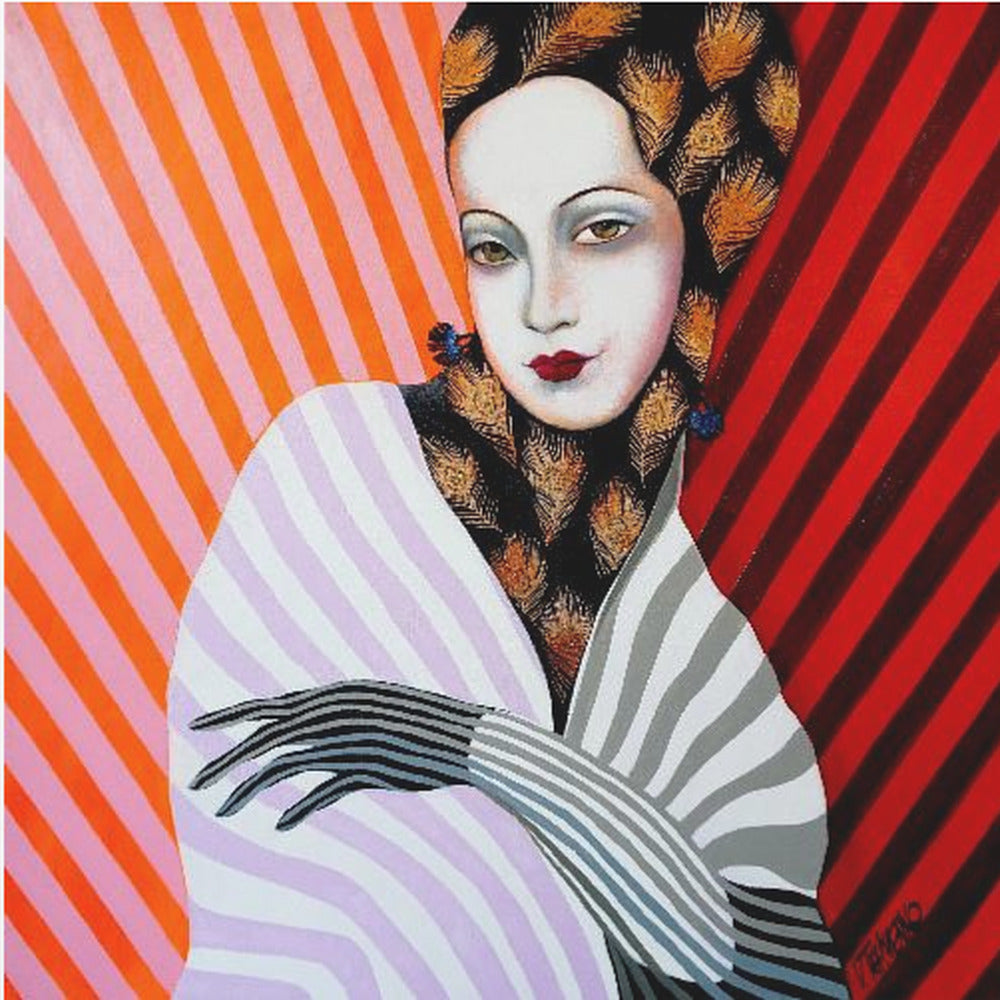 Miss Peacock | Canvas