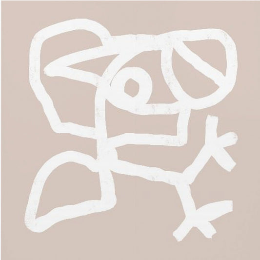 Beige abstract 4 | Poster