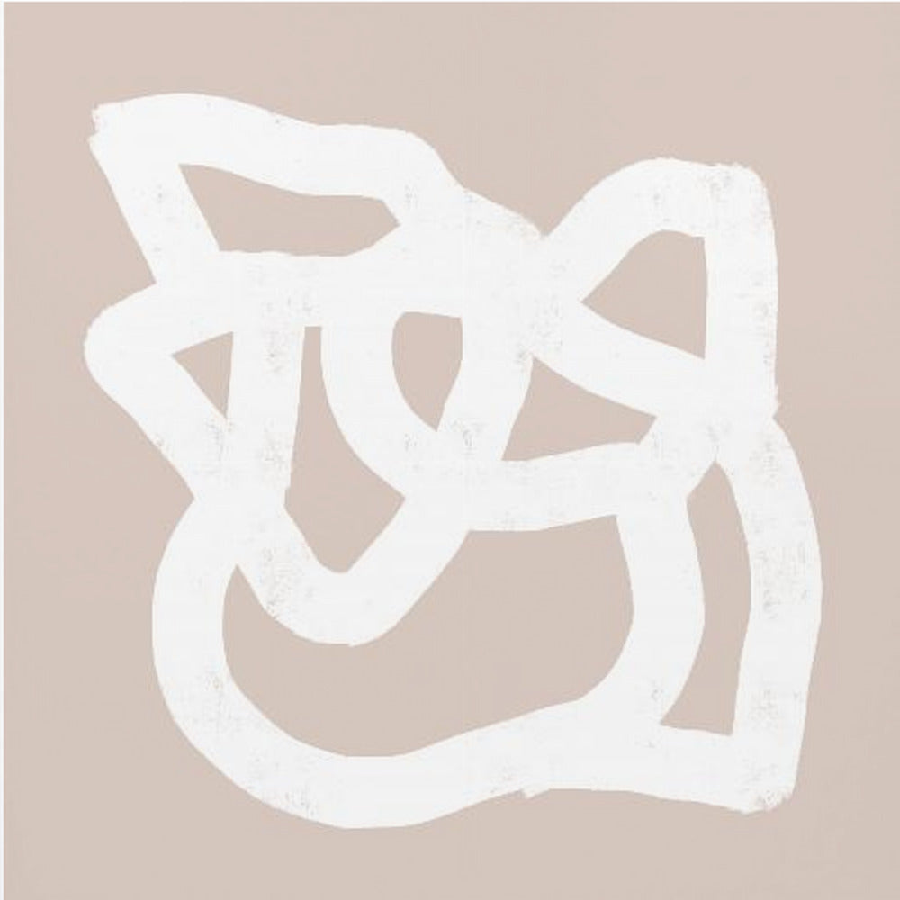 Beige abstract 3 | Poster