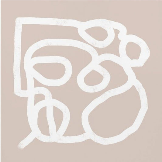 Beige abstract 2 | Poster