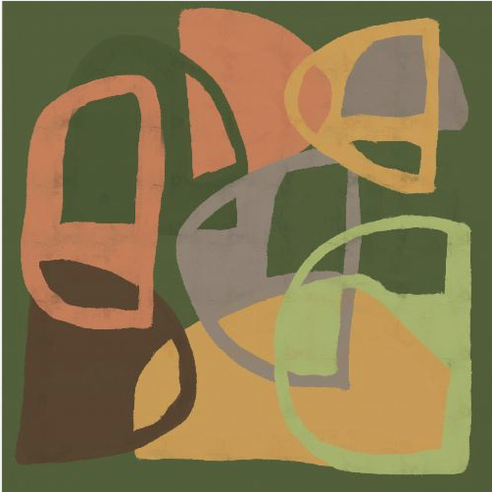 Abstract patterns in earth colours | Canvas