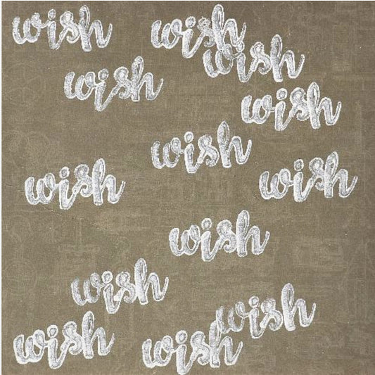 letter art  [wish] | Canvas