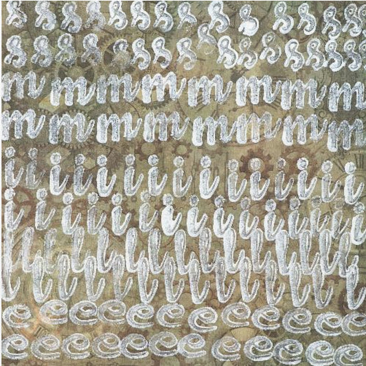 Echoed Letterscape | Canvas