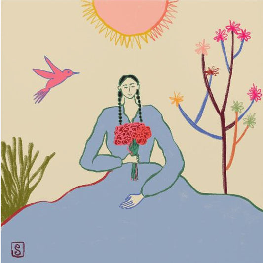 Serene Blossom&#039;s Embrace | Canvas