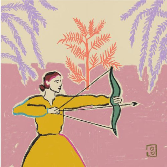 Archer&#039;s Focus | Canvas