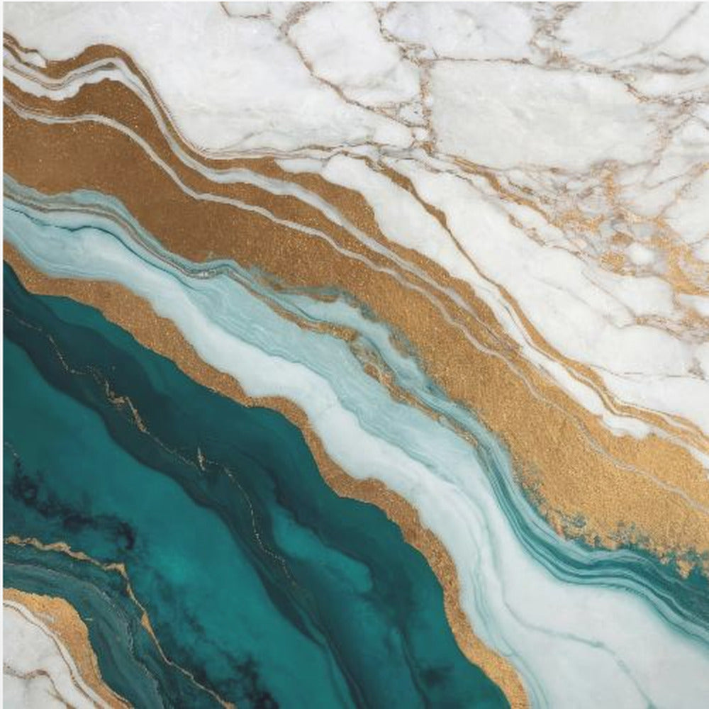 Golden Vein Waves | Poster