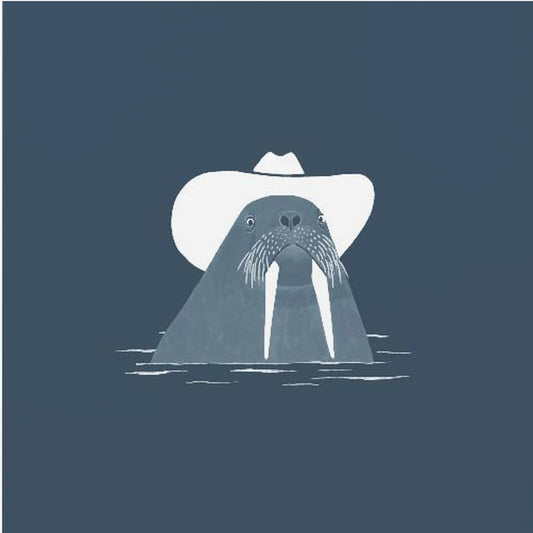 Hank The Cowboy Walrus | Poster