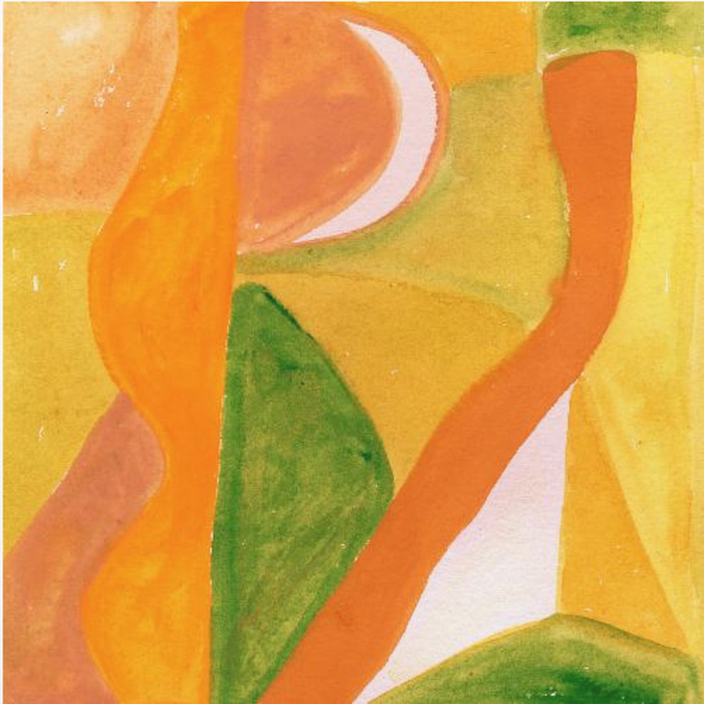 Orange and Golden Abstract | Canvas