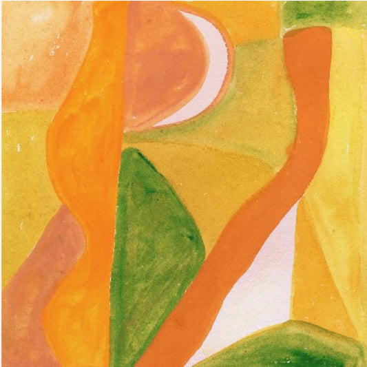 Orange and Golden Abstract | Canvas