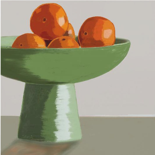 Mandarins in fruit bowl | Canvas