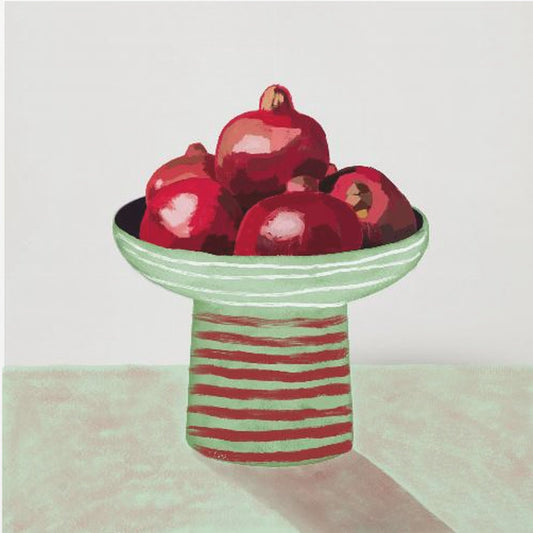 Pomegranate fruit bowl | Poster