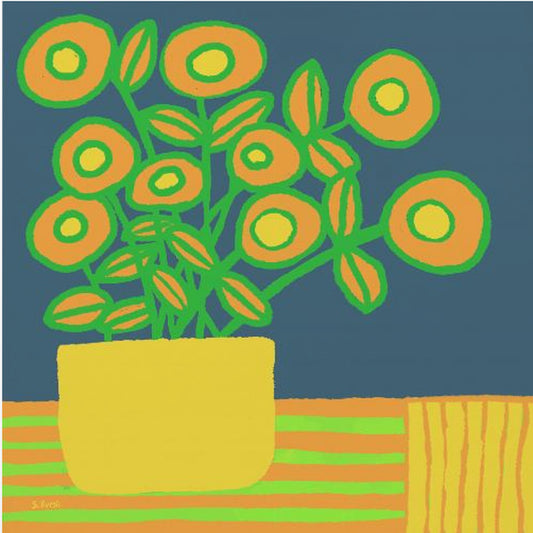 Flowers on table | Canvas