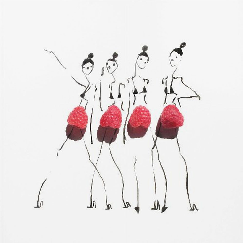 Raspberries On Parade | Poster