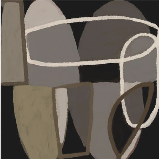 Abstract black and white | Poster