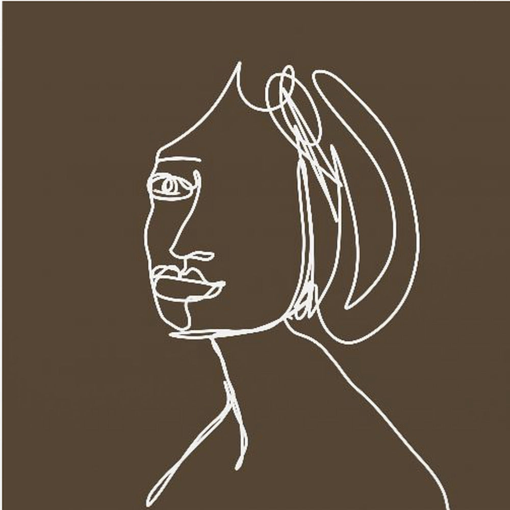 Woman LINE DRAWING | Canvas