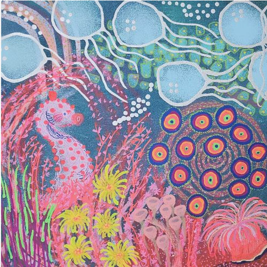 Seahorse In the Rainforest of the Sea | Poster