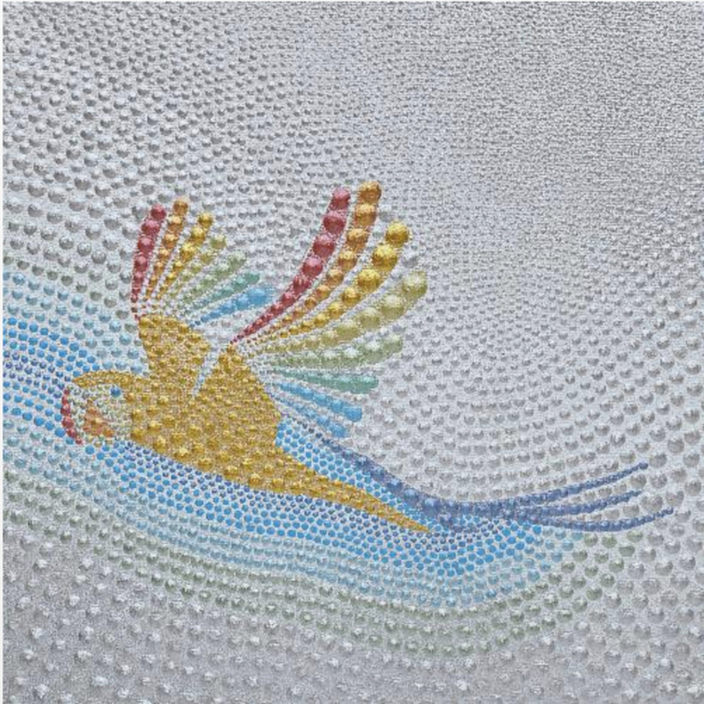 Rainbow Parrot Flight | Canvas