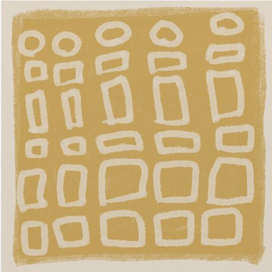 Abstract squares and cirlces | Canvas