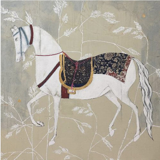 Equestrian Elegance Tapestries of Time Iv | Poster