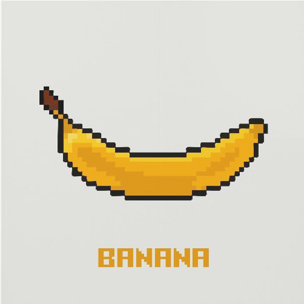 Pixel Fruit - Banana | Canvas