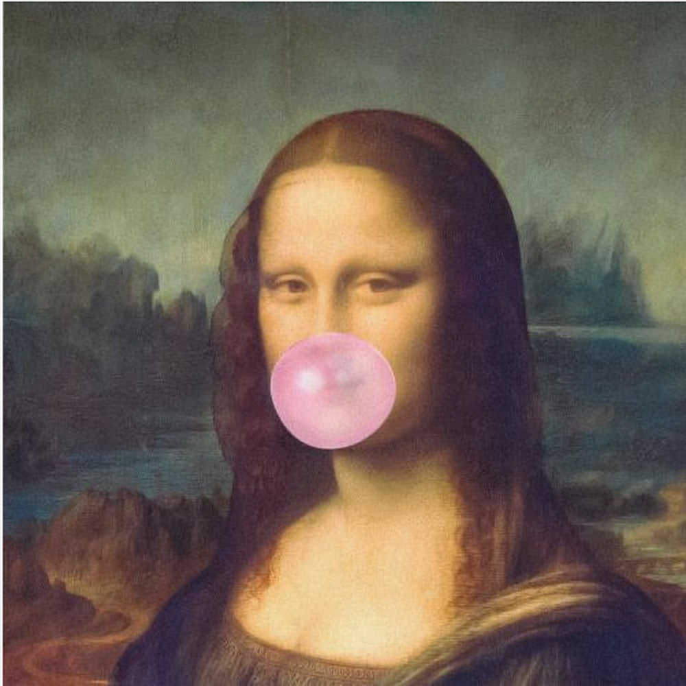 Mona Lisa Bubble Gum | Canvas