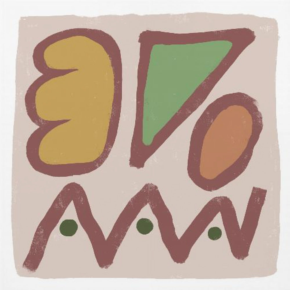 Modern art shapes | Canvas