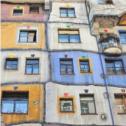 Windows of Hundertwasser | Canvas